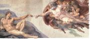 Michelangelo Buonarroti The Creation of Adam Spain oil painting artist